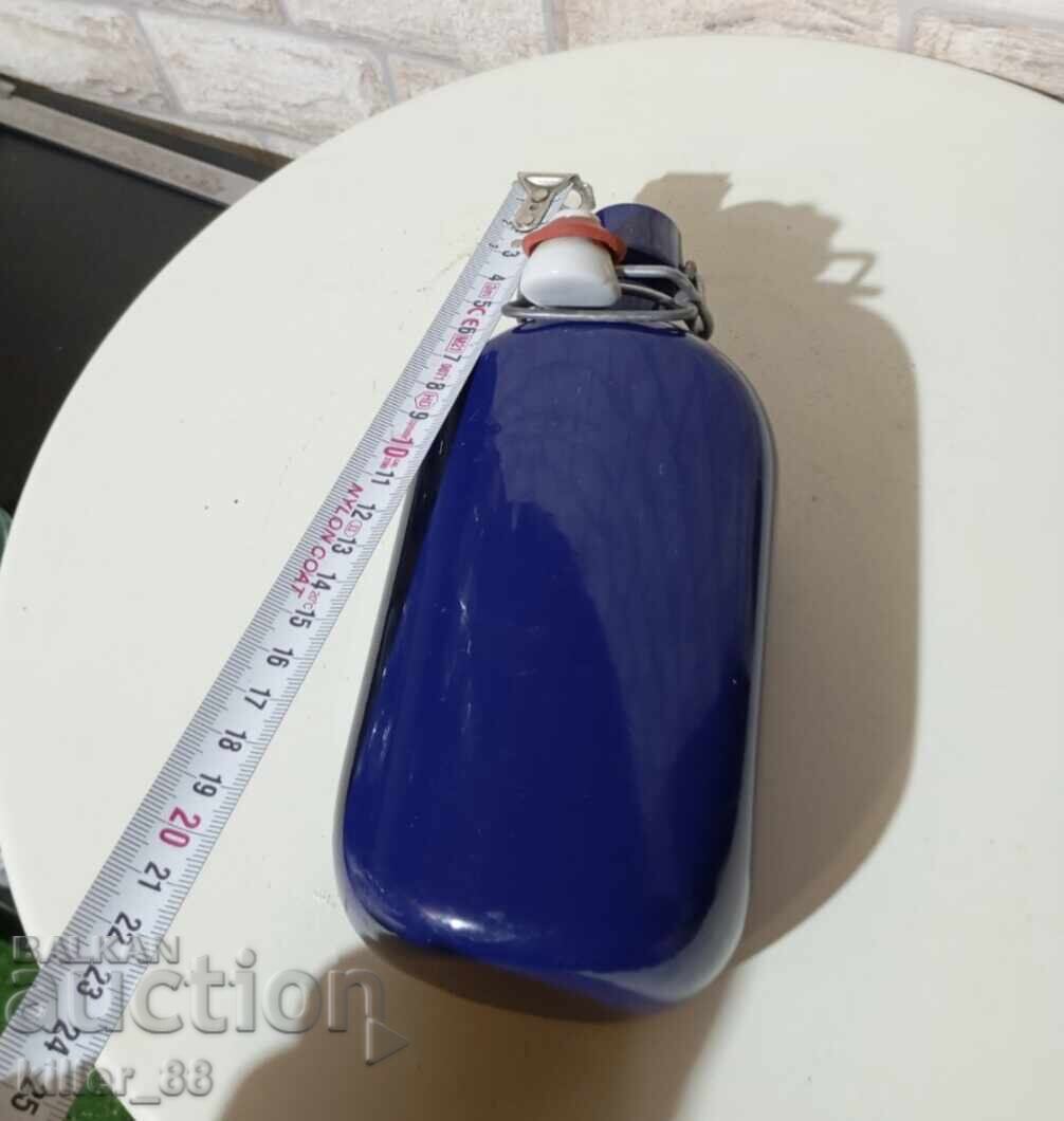 Vintage Metal Bottle - 6 Vintage Metal Bottle - 6