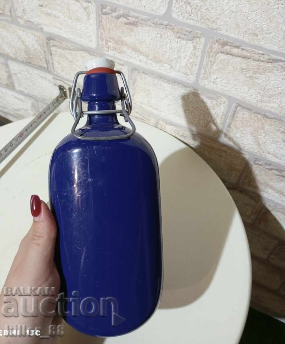 Vintage Metal Bottle - 7 Vintage Metal Bottle - 7