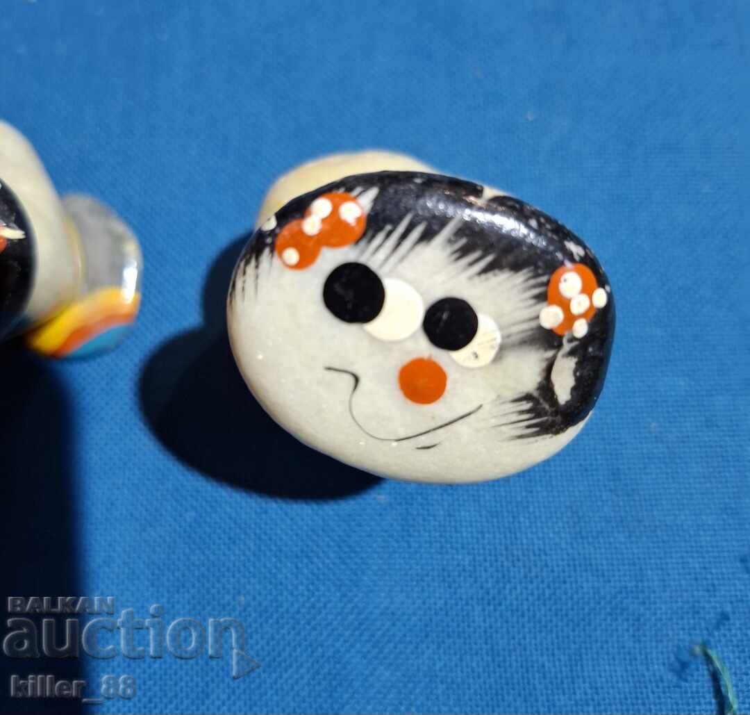 Handmade and painted pebbles - 6 Handmade and painted pebbles - 6