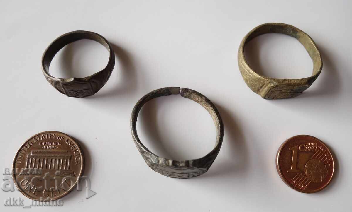 Three old men's rings - 5 Three old men's rings - 5