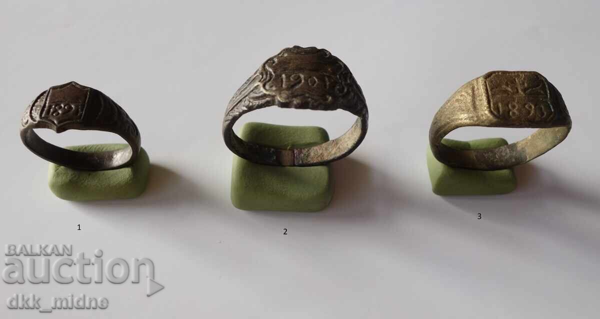 Three old men's rings Three old men's rings
