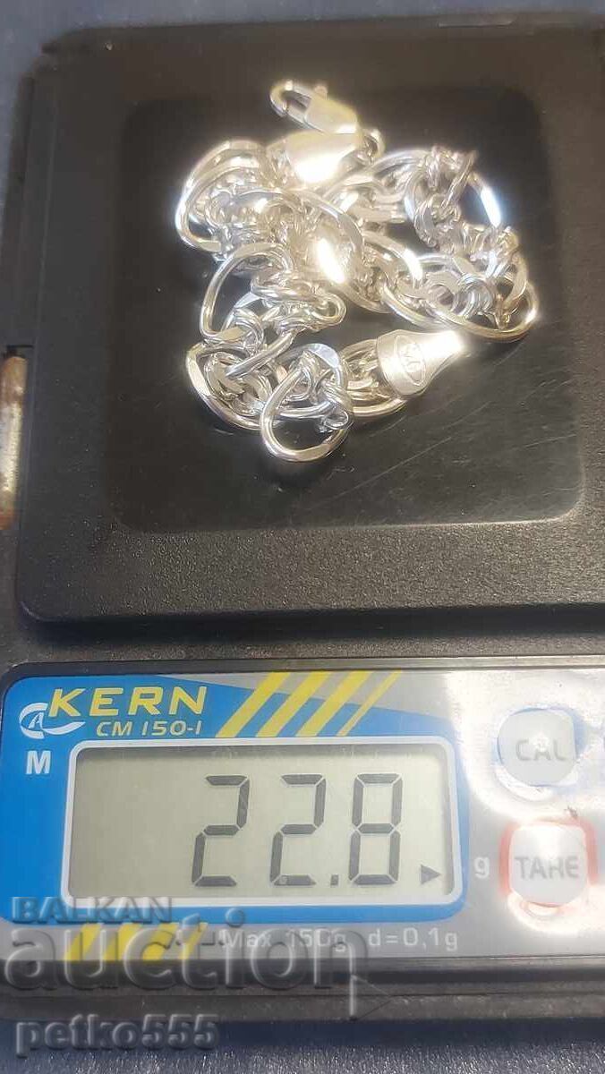 ΑΣΗΜΕΝΙΟ ΒΡΑΧΙΟΛΙ UNISEX με τιμή € 70.00 | 136.91 BGN ΑΣΗΜΕΝΙΟ ΒΡΑΧΙΟΛΙ UNISEX με τιμή € 70.00 | 136.91 BGN