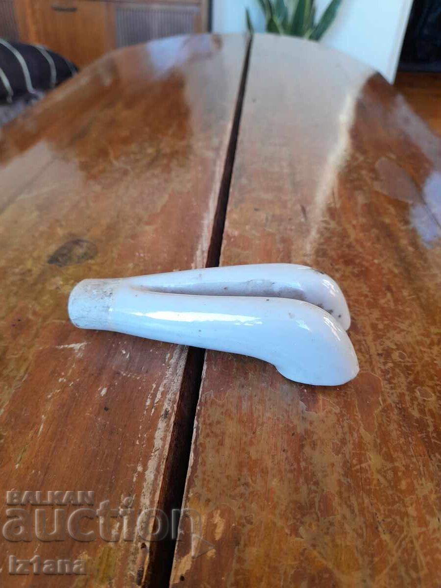 Old porcelain insulator Old porcelain insulator