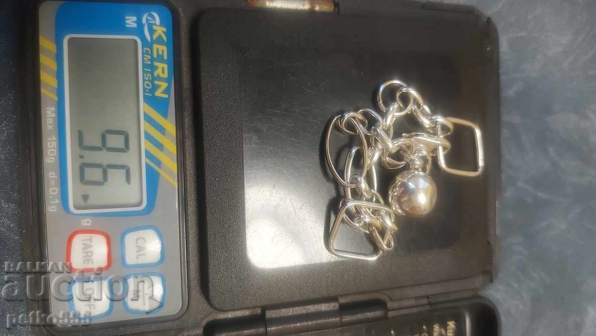 ΓΥΝΑΙΚΕΙΟ ΑΣΗΜΕΝΙΟ ΒΡΑΧΙΟΛΙ με τιμή € 40.00 | 78.23 BGN ΓΥΝΑΙΚΕΙΟ ΑΣΗΜΕΝΙΟ ΒΡΑΧΙΟΛΙ με τιμή € 40.00 | 78.23 BGN