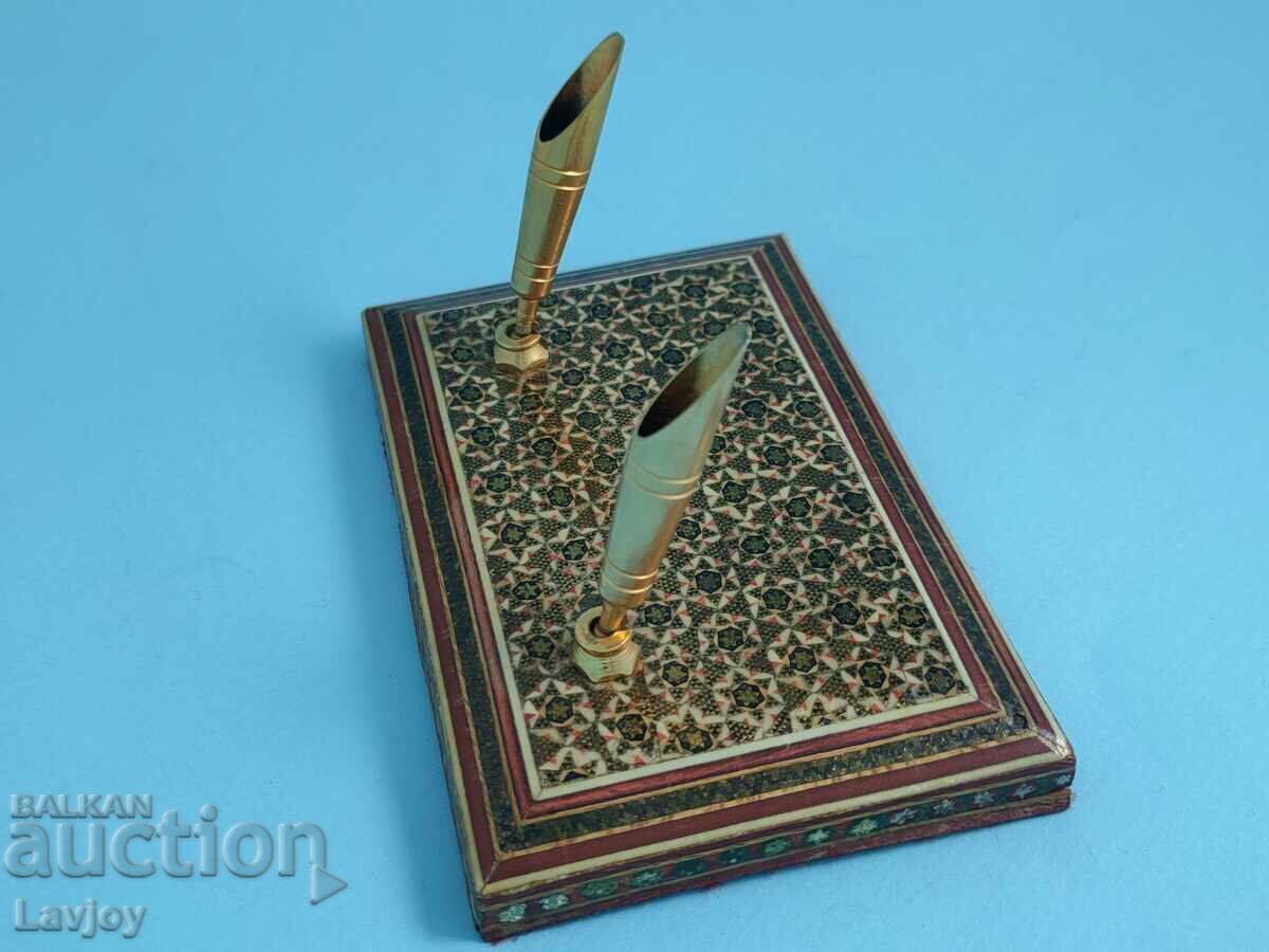 Παράδοση Στυλόθήκη*Mother of pearl* Περσικό μωσαϊκό