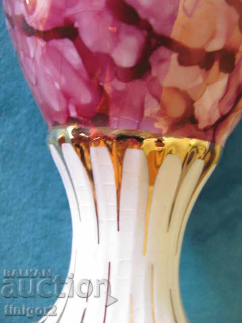 Delivery of Porcelain vase, marked KAWEX KARLSBAD, handmade