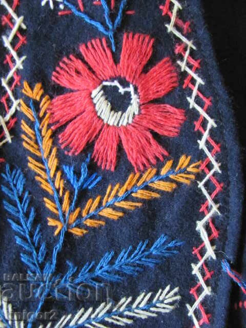 Woolen bodice for costume, hand embroidery with price 45.50 BGN | € 23.26 Woolen bodice for costume, hand embroidery with price 45.50 BGN | € 23.26