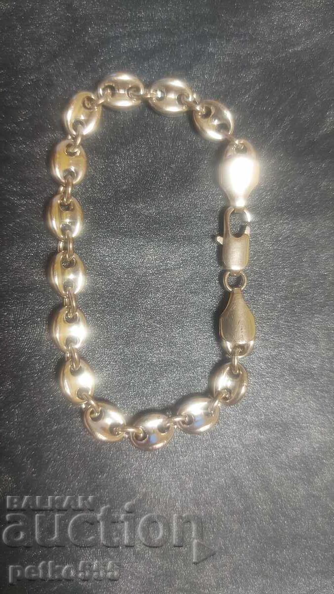 Аукцион Дамска сребърна гривна Аукцион Дамска сребърна гривна