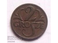 Poland - 2 cents 1927