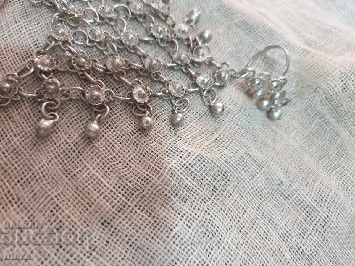 Auction  Arabic silver-plated ring-bracelet