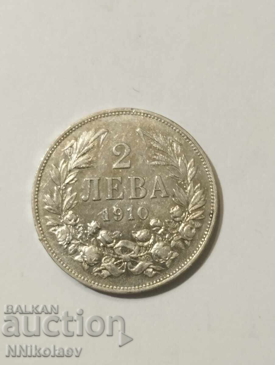 Auction 2 leva 1910 Bulgaria Auction 2 leva 1910 Bulgaria