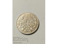 2 лева 1910 г. България