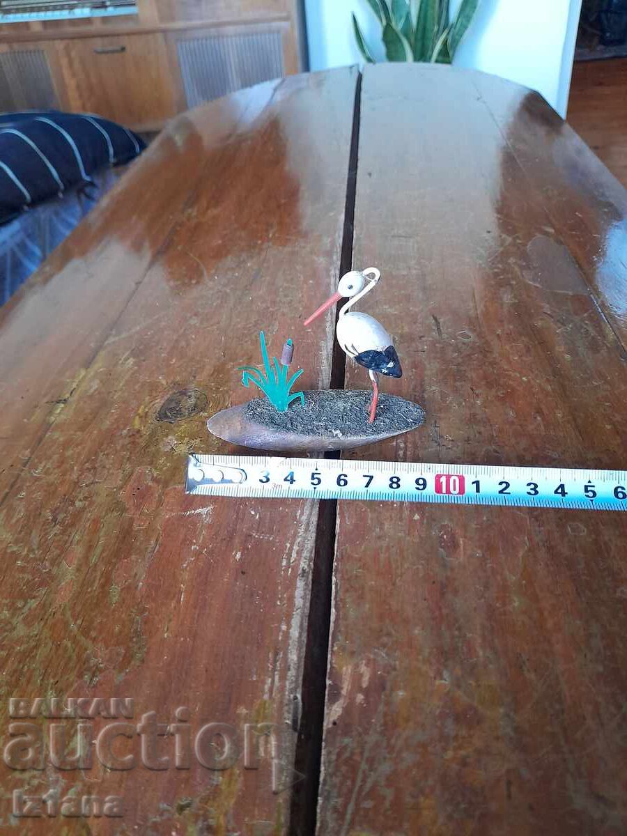 Δημοπρασία Παλιό αναμνηστικό, ειδώλιο Πελαργός Δημοπρασία Παλιό αναμνηστικό, ειδώλιο Πελαργός