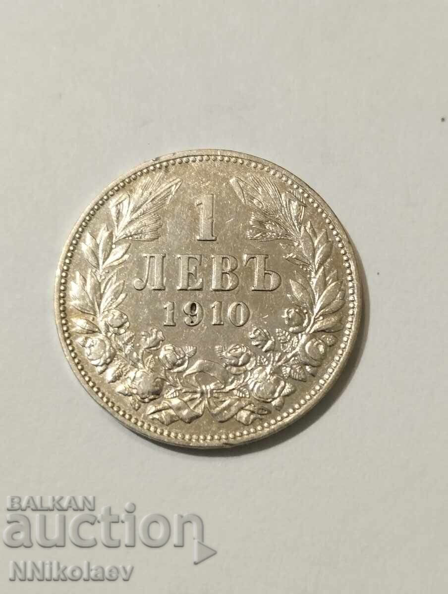 1 лев 1910 г. България 1 лев 1910 г. България