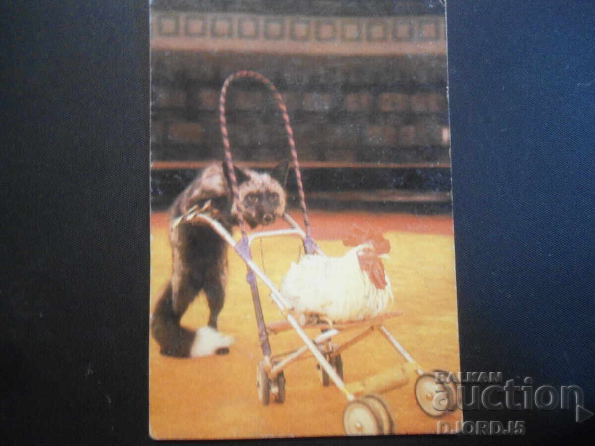 Old calendar, Circus 1985 Old calendar, Circus 1985