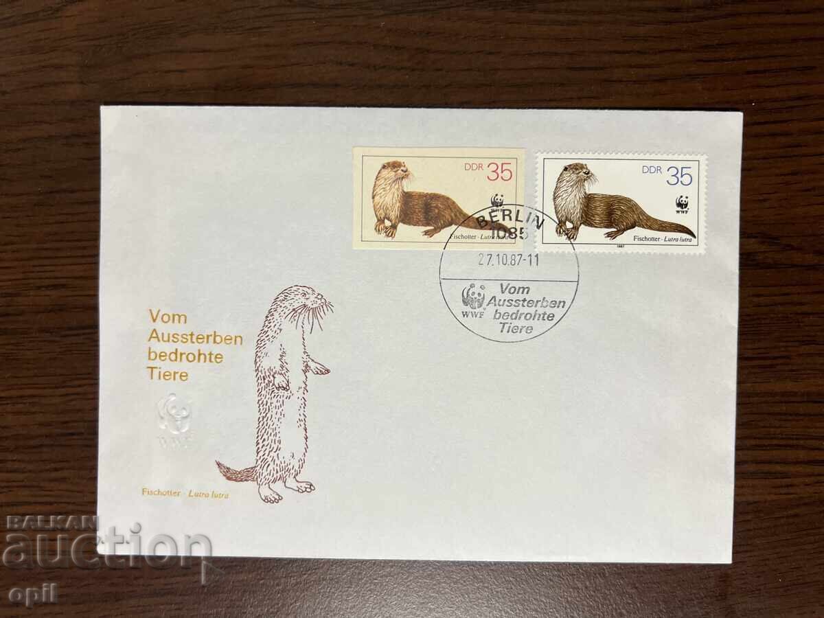Germania 1987 Animale pe cale de dispariție