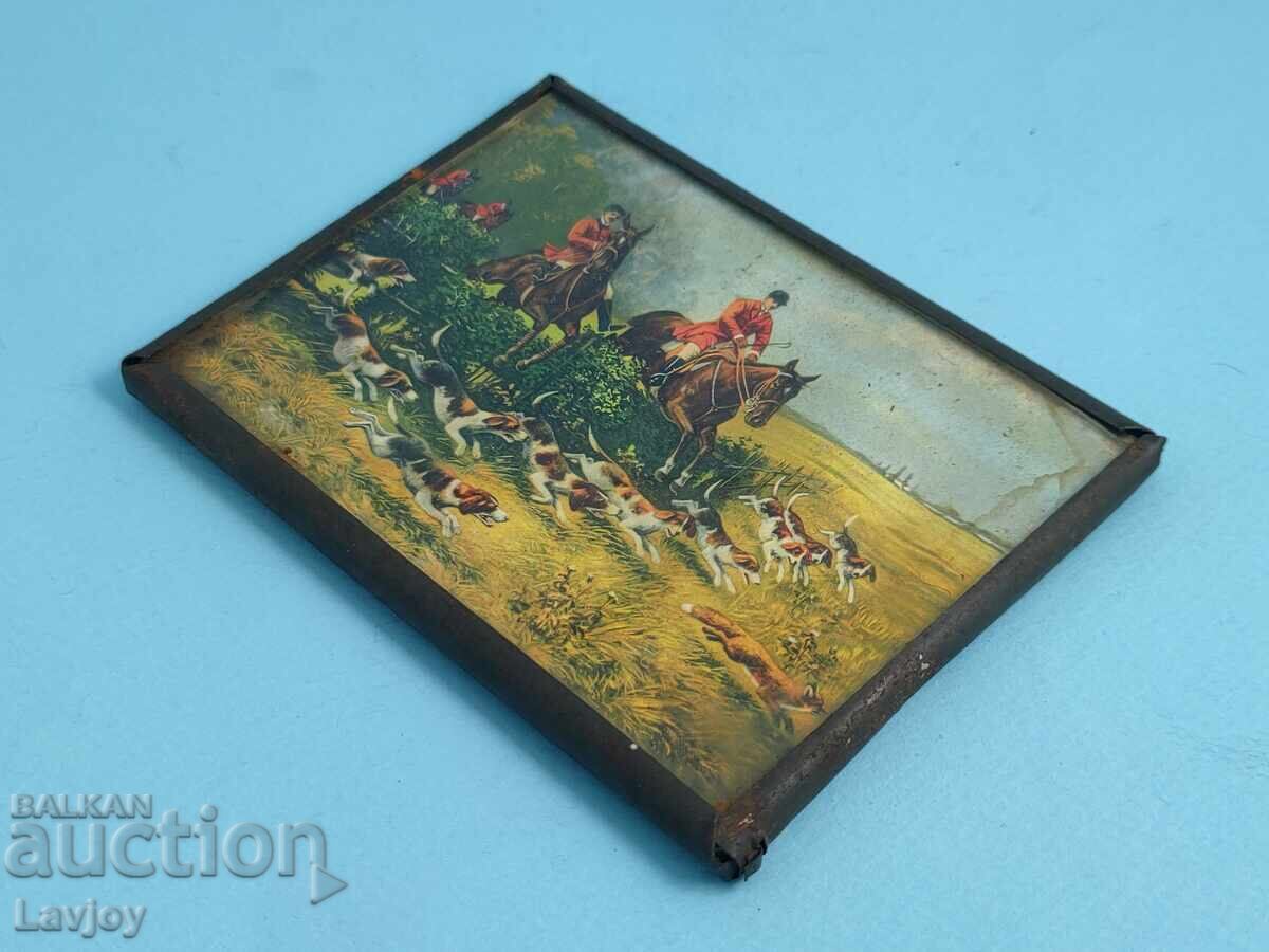 Δημοπρασία Λιθογραφία Σκηνή κυνηγιού Δημοπρασία Λιθογραφία Σκηνή κυνηγιού