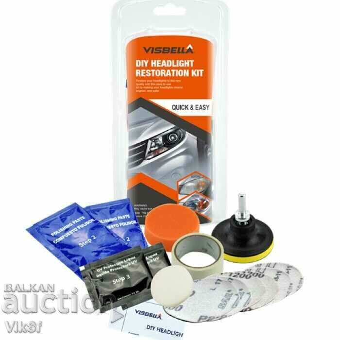 Headlight Polishing Kit - Visbella Headlight Polishing Kit - Visbella