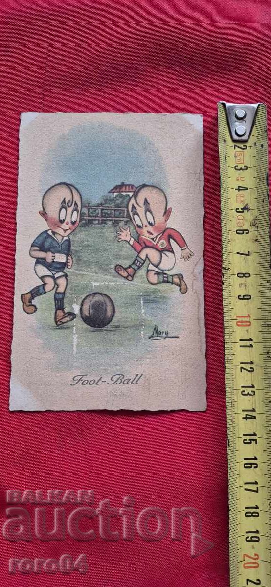 Delivery of POSTCARD - WWI / WWII