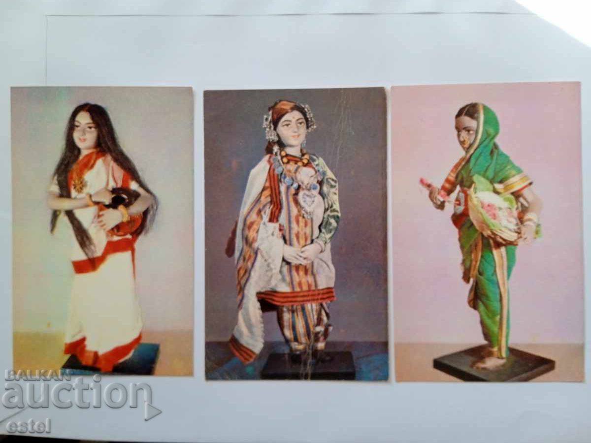 Postcards India - lot 3