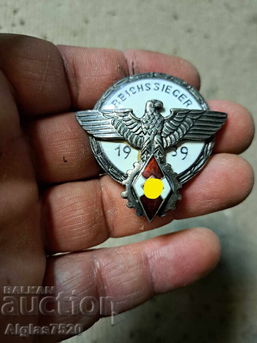 Wehrmacht badge/silver plated/ Wehrmacht badge/silver plated/
