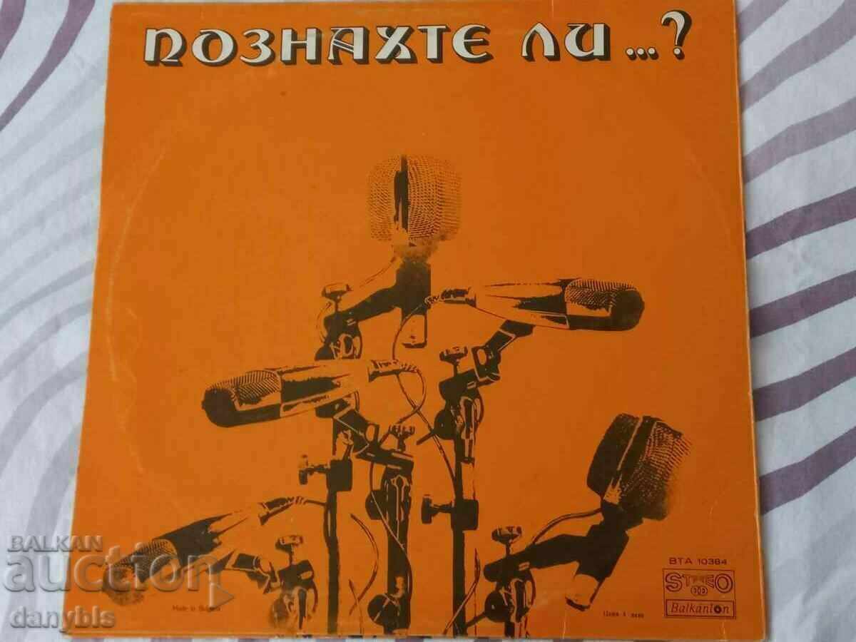 Gramophone record - Did you guess? Gramophone record - Did you guess?