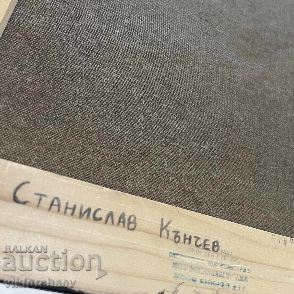 Auction Stanislav Kanchev painting - “Golden Roses” 2020 Auction Stanislav Kanchev painting - “Golden Roses” 2020