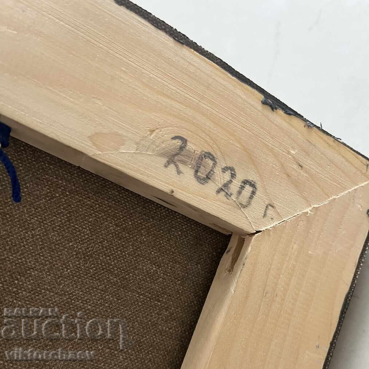 Delivery of Stanislav Kanchev painting - “Golden Roses” 2020 Delivery of Stanislav Kanchev painting - “Golden Roses” 2020