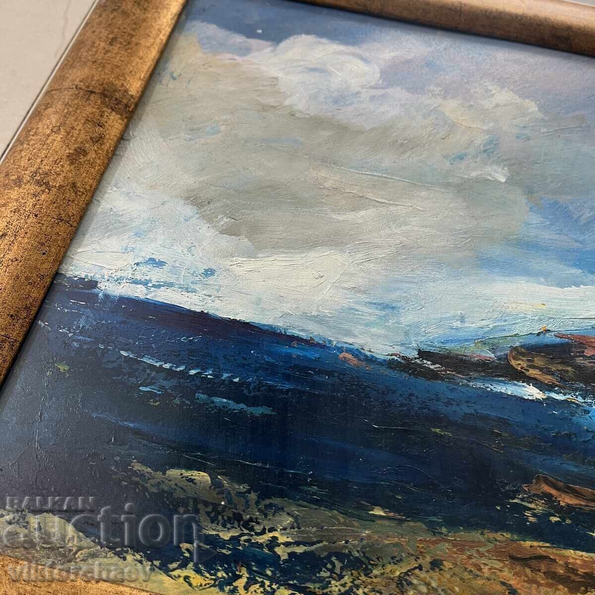 Delivery of Dasha Nedyalkova painting - Seascape