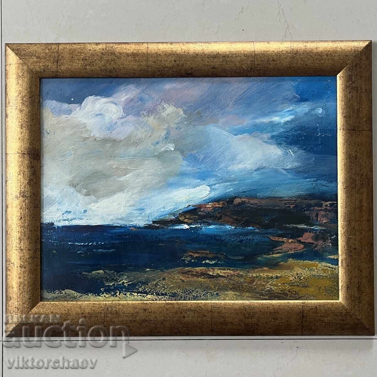 Dasha Nedyalkova painting - Seascape