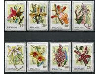 Rwanda 1976 MnH - Flora, Flori, Orhidee