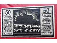 Banknote-Germany-Saxony-Quedlinburg-50 pf 1921