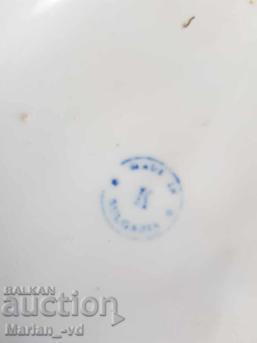 Old porcelain ashtray from the "Kosta Yordanov" factory in Vidin - 6 Old porcelain ashtray from the "Kosta Yordanov" factory in Vidin - 6