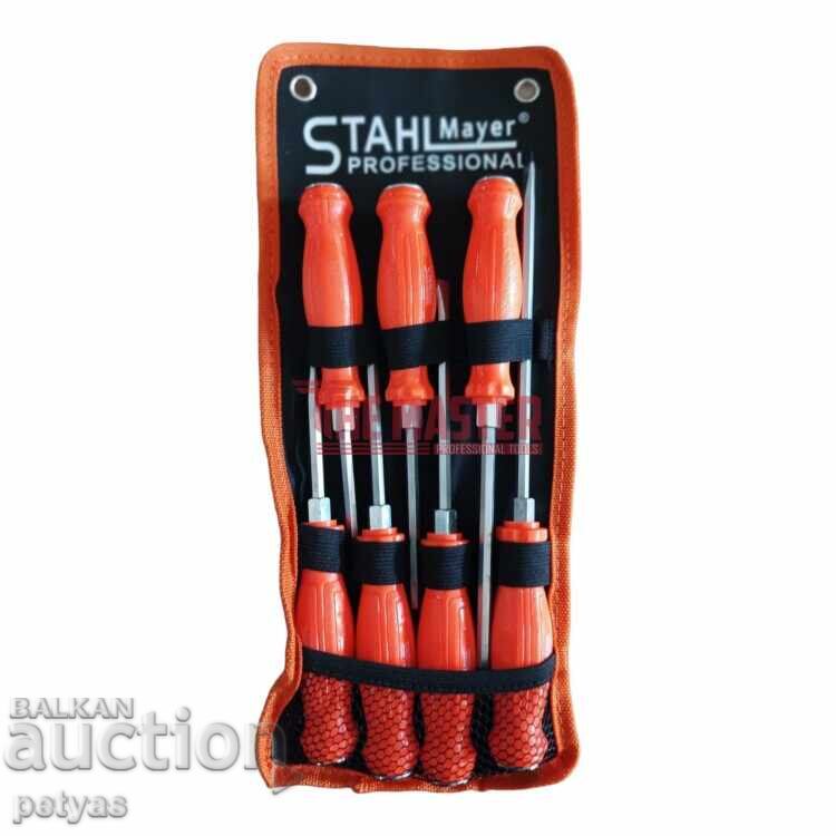 Set of 7-piece impact screwdrivers STAHLMAYER with price 24.50 BGN | € 12.53 Set of 7-piece impact screwdrivers STAHLMAYER with price 24.50 BGN | € 12.53