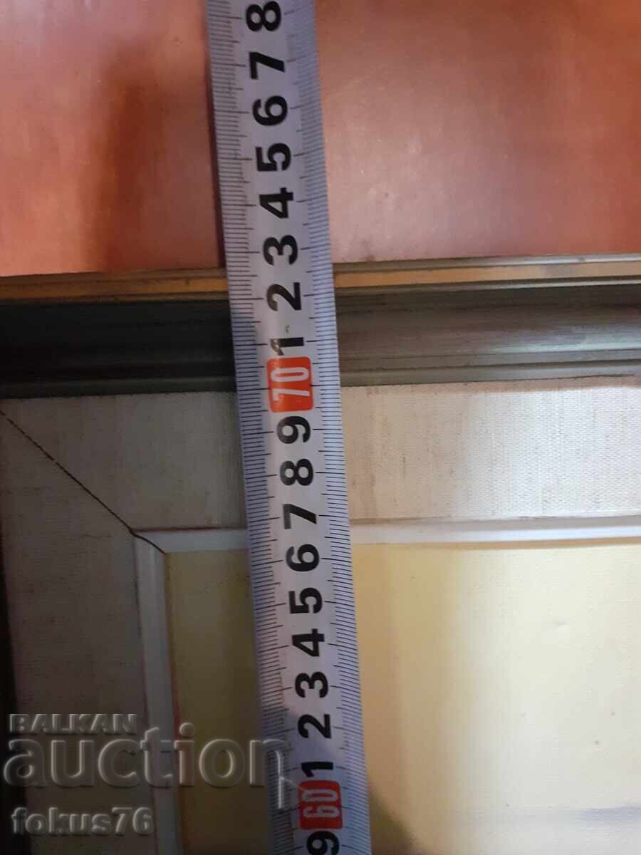 Author's oil painting on canvas with frame - signature - 6