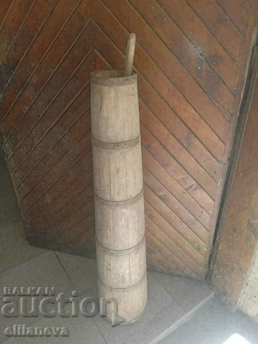 antique device for churning butter, height 1 meter, length 20 cm, for 1 pc with price 50.00 BGN | € 25.56 antique device for churning butter, height 1 meter, length 20 cm, for 1 pc with price 50.00 BGN | € 25.56