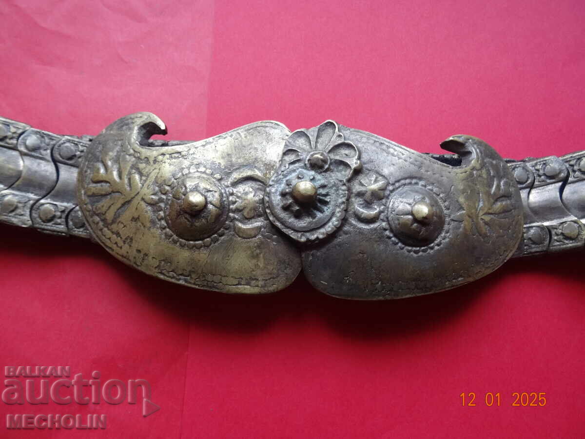 100 YEARS OLD METAL BELT WITH BUCKLES - 6 100 YEARS OLD METAL BELT WITH BUCKLES - 6