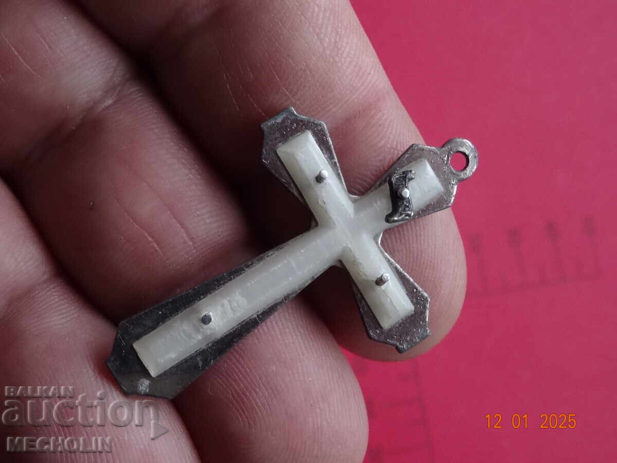 PENDANT VECHI DE COLECȚIE CRUCE BLOCAT - 5