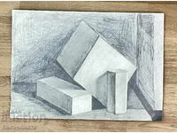 “Still life with pencil – drawing”