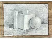 “Still life with pencil – drawing”