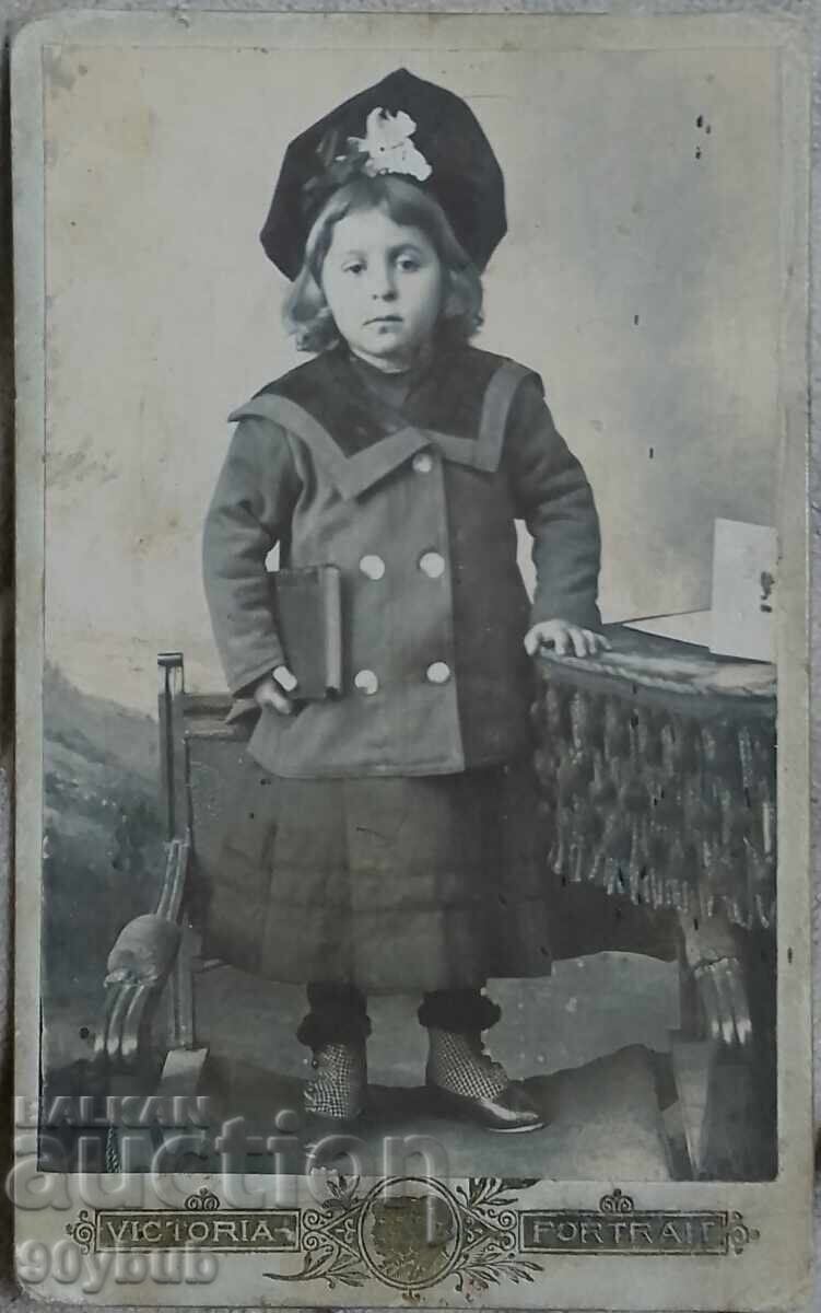 Βασίλειο της Βουλγαρίας παλιά φωτογραφία 1 τεμ. στούντιο από το Μπουργκάς Βασίλειο της Βουλγαρίας παλιά φωτογραφία 1 τεμ. στούντιο από το Μπουργκάς