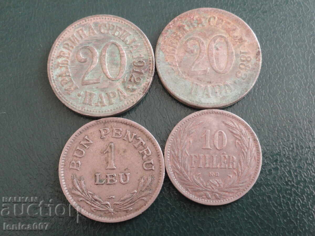Auction Royal coins (4 pieces) Auction Royal coins (4 pieces)
