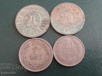 Royal coins (4 pieces)