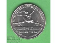 (¯`'•.¸ 25 cents 2023 P USA (Maria Tallchief) UNC-