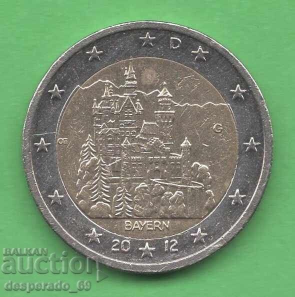 (¯` '• .¸ 2 euro 2012 G GERMANY ¸. •' ´¯) (¯` '• .¸ 2 euro 2012 G GERMANY ¸. •' ´¯)