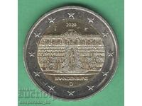 (¯`'•.¸   2 евро 2020 D ГЕРМАНИЯ   ¸.•'´¯)