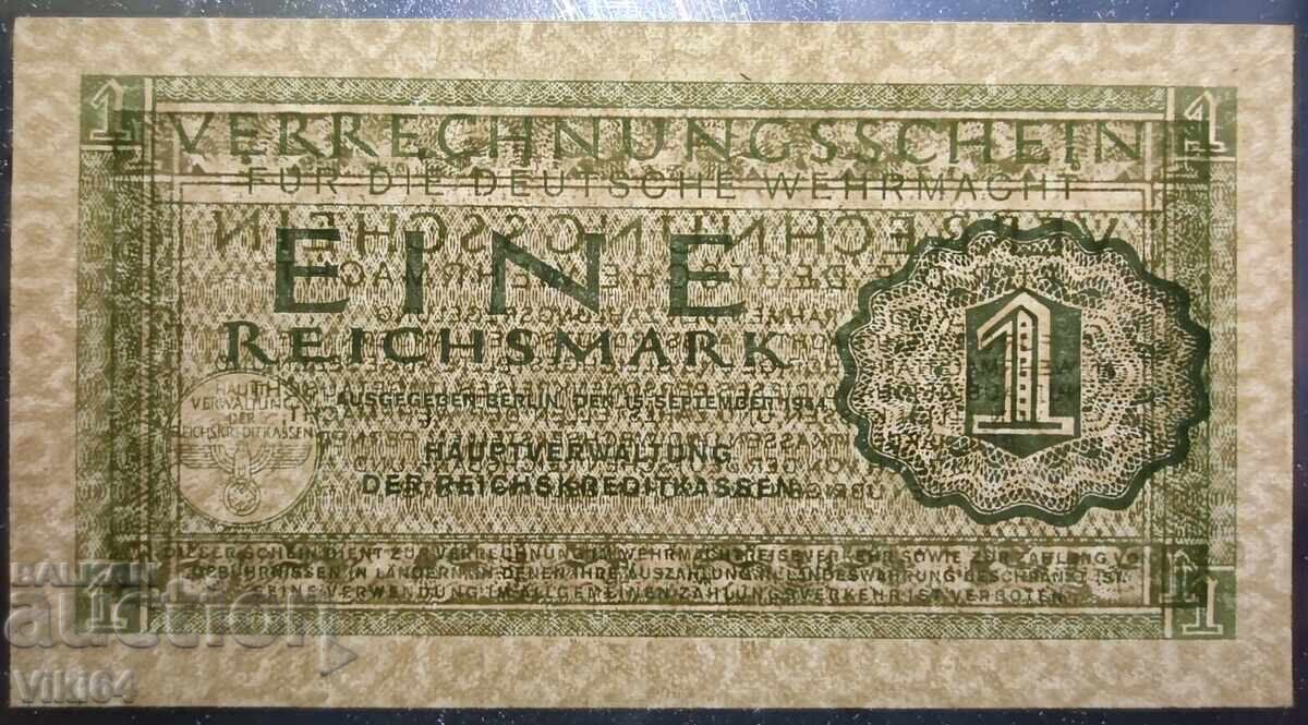 Germany 1 Mark 1944 Wehrmacht Swastika with price 24.99 BGN | € 12.78