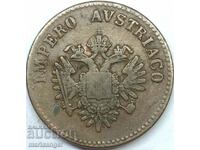 Lombardy Venice 5 centesimi 1852 V-Venice Austria for Ital