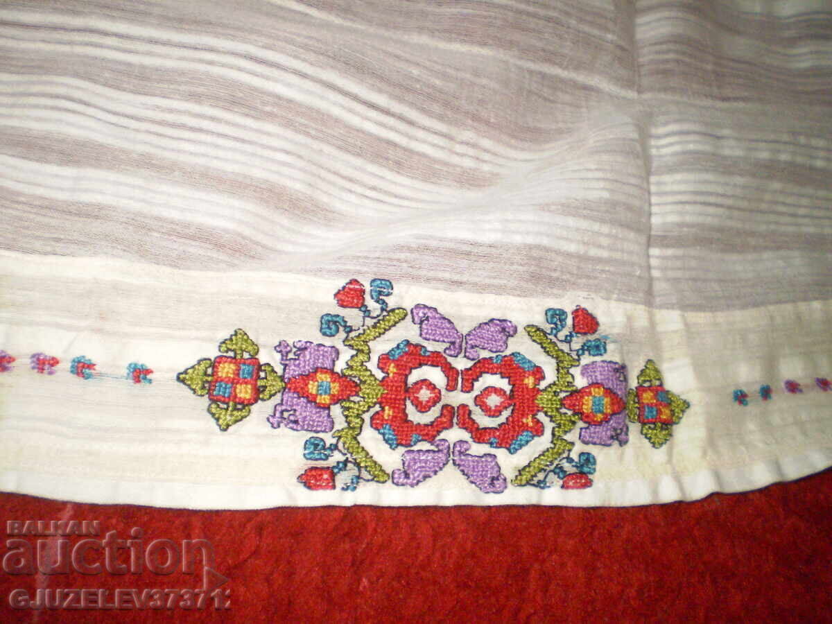 Auction Antique vintage 1930s silk curtain Auction Antique vintage 1930s silk curtain