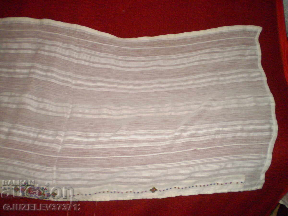 Antique vintage 1930s silk curtain - 5 Antique vintage 1930s silk curtain - 5